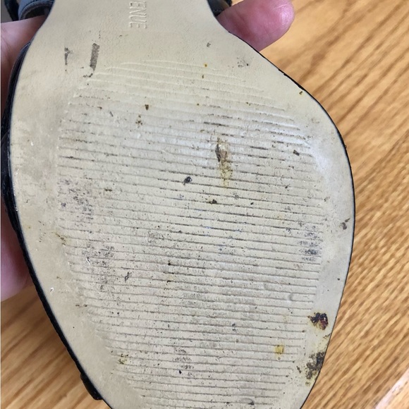 SAKS FIFTH AVENUE WOMENS SHOES SIZE 7 M GENUINE LEATHER 4" HEELS, BLACK, ZIPPER - Picture 8 of 12